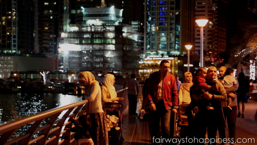 Dubai Marina Night