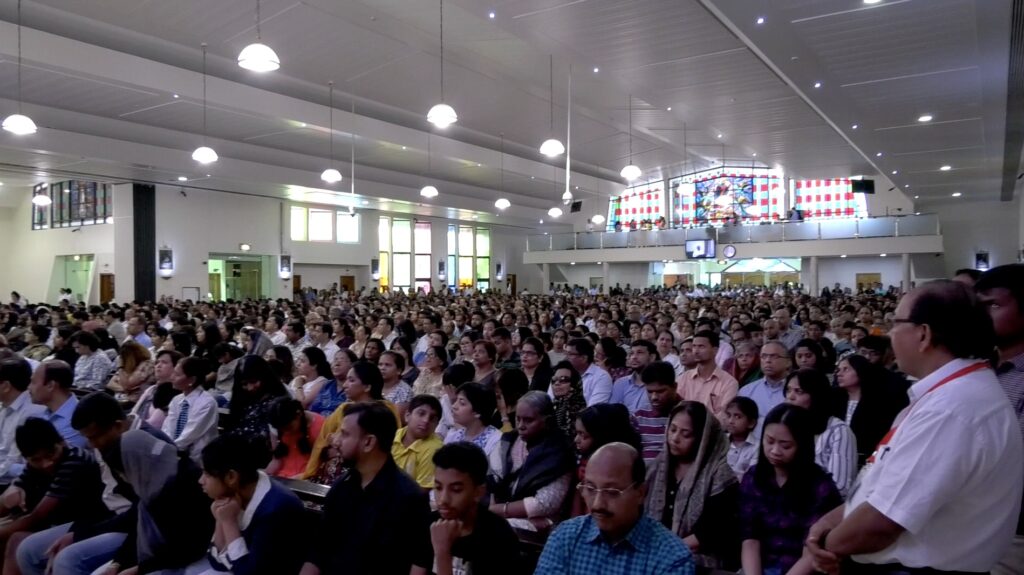 Mass at St. Mary's Church, Dubai